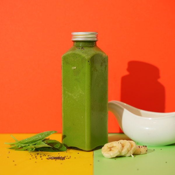  SPINACH SOY MILK SMOOTHIE 