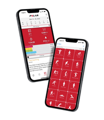 Polar H10 Text | Đai Đo Nhịp Tim Polar H10 Heart Rate Sensor Red With Text