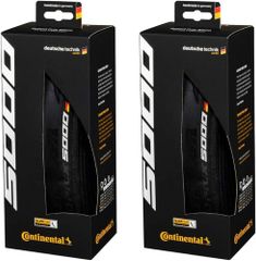 Vỏ Xe Đạp Gấp 700X25C CONTINENTAL Grand Prix 5000 Foldable Bicycle Tire Clear Black/Black