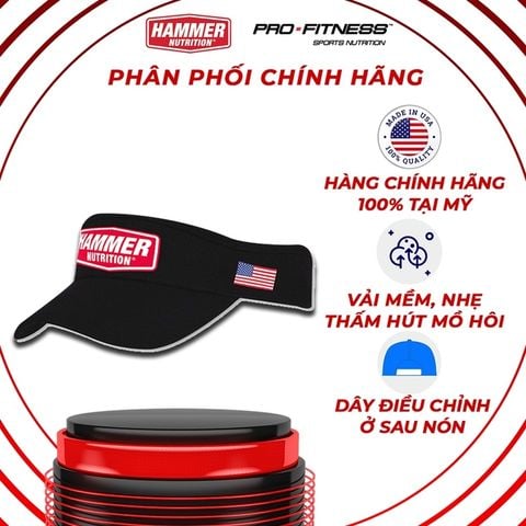 Nón lưỡi trai nửa đầu Hammer cao cấp - Mũ lưỡi trai thể thao thấm hút mồ hôi cực tốt dành cho cả nam và nữ