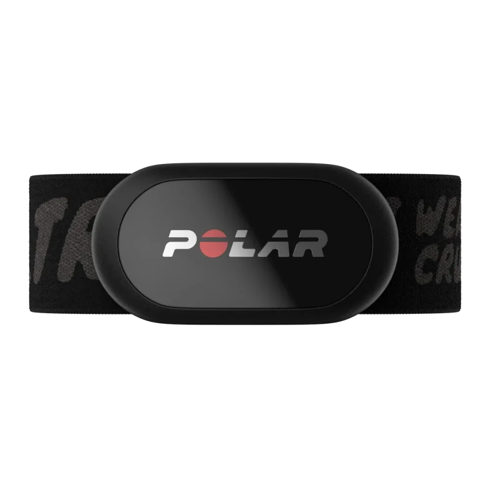 Polar H10 Text | Đai Đo Nhịp Tim Polar H10 Heart Rate Sensor Black With Text