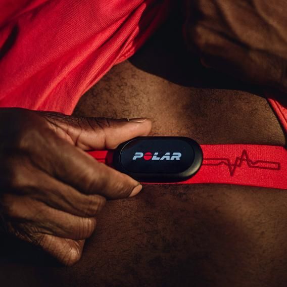 Polar H10 Text | Đai Đo Nhịp Tim Polar H10 Heart Rate Sensor Red With Text