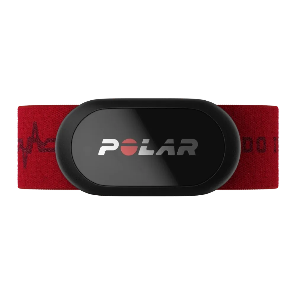 Polar H10 Text | Đai Đo Nhịp Tim Polar H10 Heart Rate Sensor Red With Text