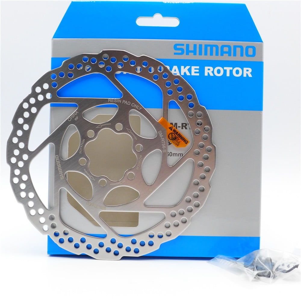 Đĩa Thắng Xe Đạp SHIMANO SM-RT56, S 160mm, 6-Bolt Type, For Resin Pad Only Rotor For Disc Brake