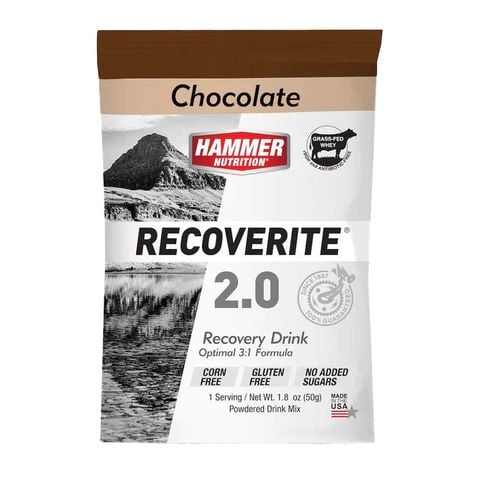 Sữa phục hồi cơ bắp Hammer Nutrition Recoverite - Giảm đau nhức sau khi tập luyện, xây cơ hiệu quả