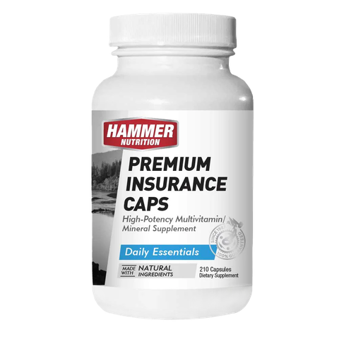 Viên uống bổ sung Vitamin Premium Insurance Caps Hammer Nutrition - Tối đa hóa năng lượng cho vận động viên (Hũ 120v)