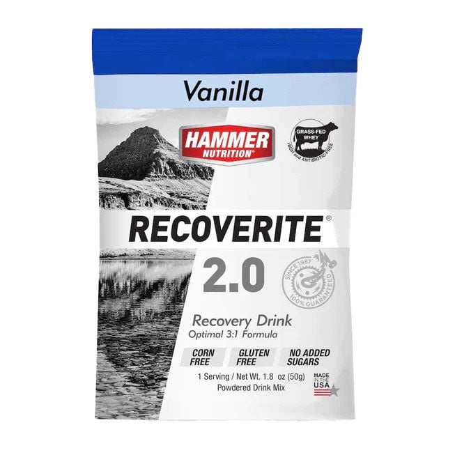 Sữa phục hồi cơ bắp Hammer Nutrition Recoverite - Giảm đau nhức sau khi tập luyện, xây cơ hiệu quả