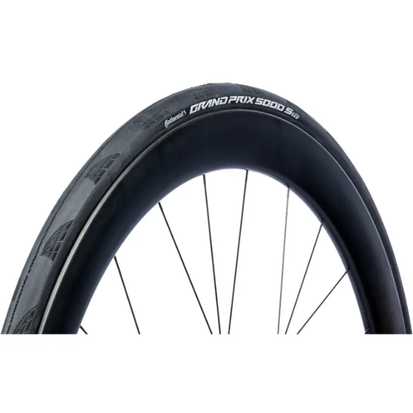 Vỏ Xe Đạp Gấp 700X25C CONTINENTAL Grand Prix 5000 STR - Foldable Bicycle Tire Black/Black