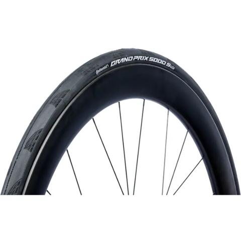 Vỏ Xe Đạp Gấp 700X25C CONTINENTAL Grand Prix 5000 STR - Foldable Bicycle Tire Black/Black