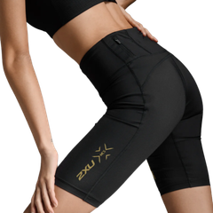 Quần 2XU MCS Bó Cơ Ngắn Nữ Thể Thao - Anatomical Muscle Mapping