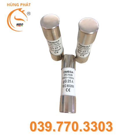 Cầu chì sứ Omega