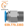 Combo 10 Đầu nối ren khí NPQE-D-R14-Q8-P10