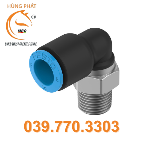 Đầu nối ren khí NPQE-L-R14-Q10-P10