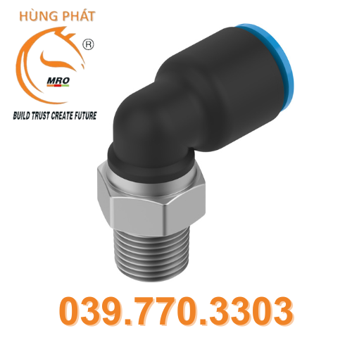 Combo 10 Đầu nối ren khí NPQE-L-R14-Q10-P10