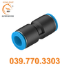 Combo 10 Đầu nối ren khí QS-10
