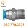 Combo 8 Đầu nối ren khí QS-1/4-8