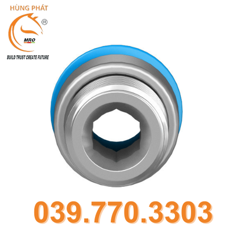 Đầu nối ren khí QS-1/8-6-I