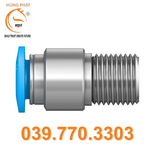 Đầu nối ren khí QS-1/8-6-I
