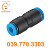 Combo 10 Đầu nối ren khí QS-8-6