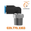 Combo 10 Đầu nối ren khí NPQE-L-R14-Q6-P10