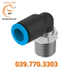 Combo 10 Đầu nối ren khí NPQE-L-R14-Q8-P10