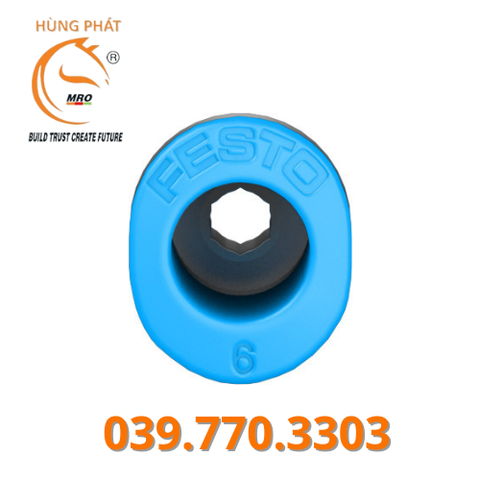Đầu nối ren khí QSM-M5-6-I
