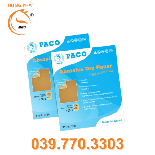 Giấy nhám PACO - Loại C750