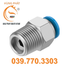 Combo 10 Đầu nối ren khí NPQE-D-R14-Q6-P10