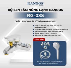 Bộ sen tắm nóng lạnh Rangos RG-03S