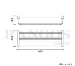 Vắt khăn giàn cao cấp RANGOS RG-PK1904