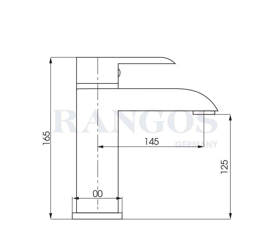 Bộ vòi lavabo gắn chậu Rangos RG-304V1