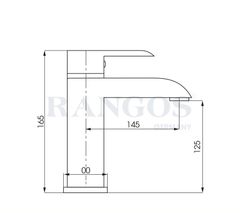 Bộ vòi lavabo gắn chậu Rangos RG-304V1