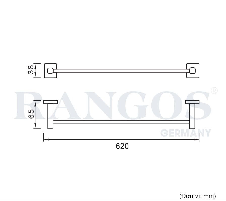 Vắt khăn đơn cao cấp RANGOS RG-PK4601