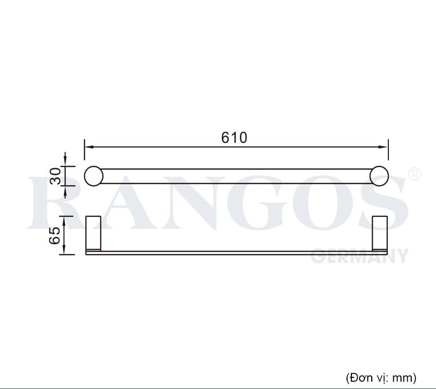 Vắt khăn đơn cao cấp RANGOS RG-PK4801