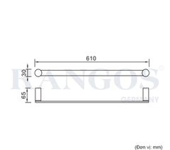 Vắt khăn đơn cao cấp RANGOS RG-PK5801