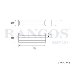 Vắt khăn giàn cao cấp RANGOS RG-PK5804