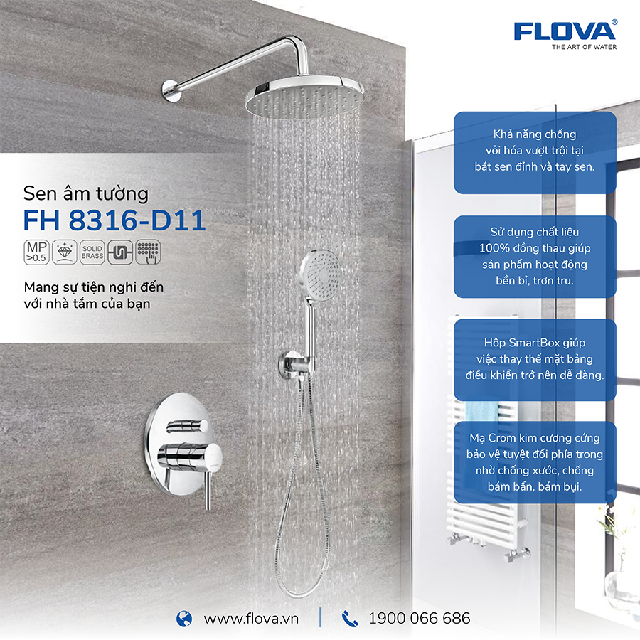 Sen âm tường cao cấp FH 8316-D11