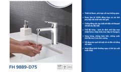 Vòi Lavabo gắn chậu FH 9889-D75