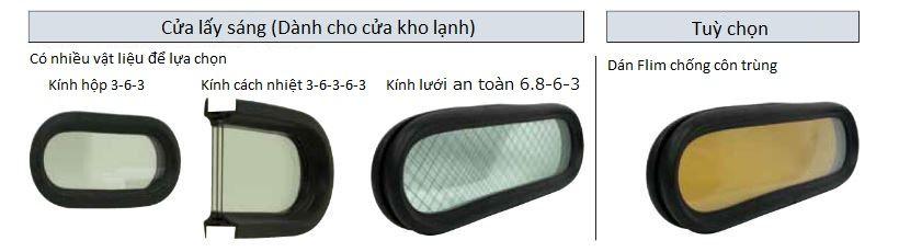 Cửa cách nhiệt Ice Barrier Kongo