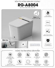 Bồn cầu thông minh tự động RANGOS RG-A8004