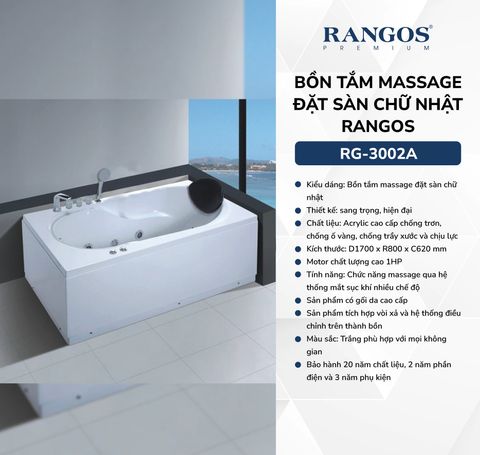 Bồn tắm massage cao cấp RG-3002A