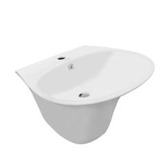 Chậu rửa lavabo liền chân Rangos RG- 6111