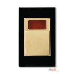 Công tắc 45A kèm Đèn báo Crystal Black