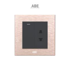 Công tắc đơn kèm Ổ cắm đơn Titanium S