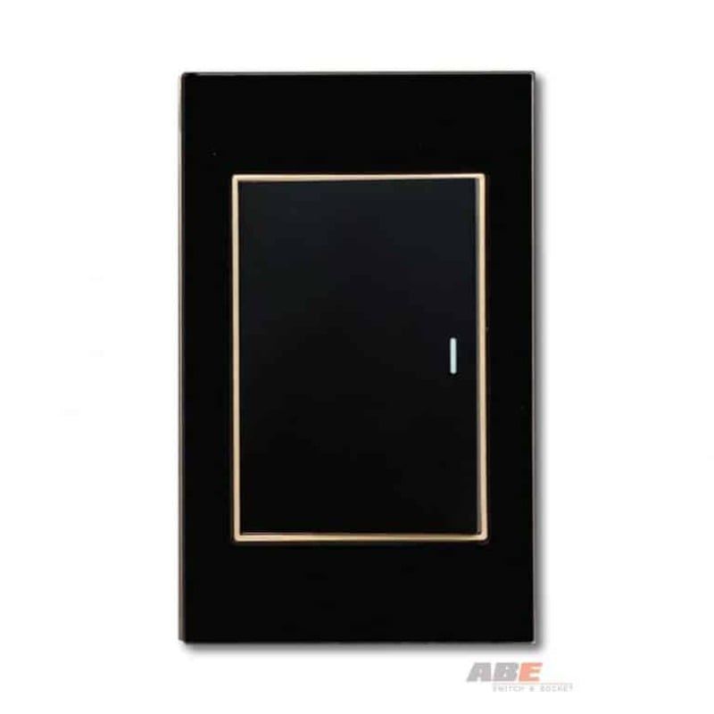 Công tắc đơn Crystal Black