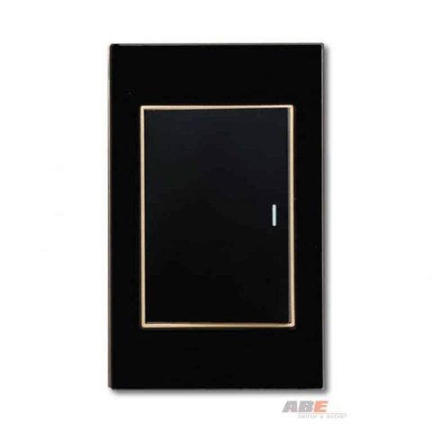 Công tắc đơn Crystal Black
