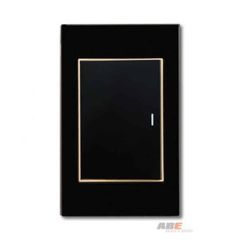 Công tắc đơn Crystal Black