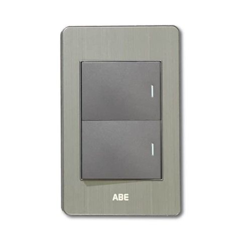 Công tắc đôi Satin B