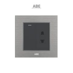 Công tắc đơn kèm Ổ cắm đơn Titanium S