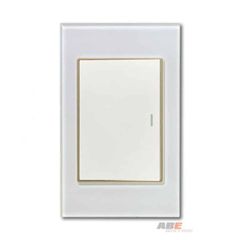 Công tắc đơn Crystal White